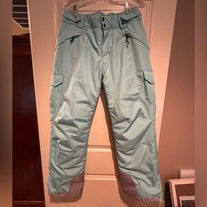 Women’s Mint Green TSLA Snow Pants